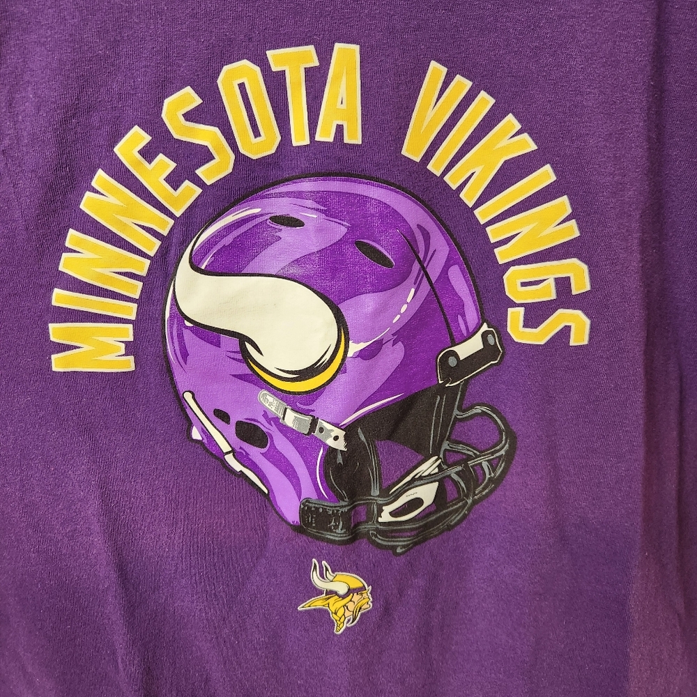 MINNESOTA VIKINGS T-SHIRT Size Large - Picture 3 of 7